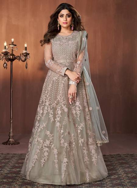 Peach Colour Aashirwad Raabta 9155 Heavy Wedding Wear Designer Salwar Kameez Collection 9157